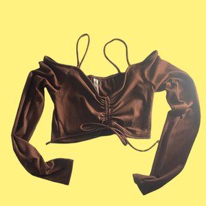 7DayWknd Long-Sleeve Croptop